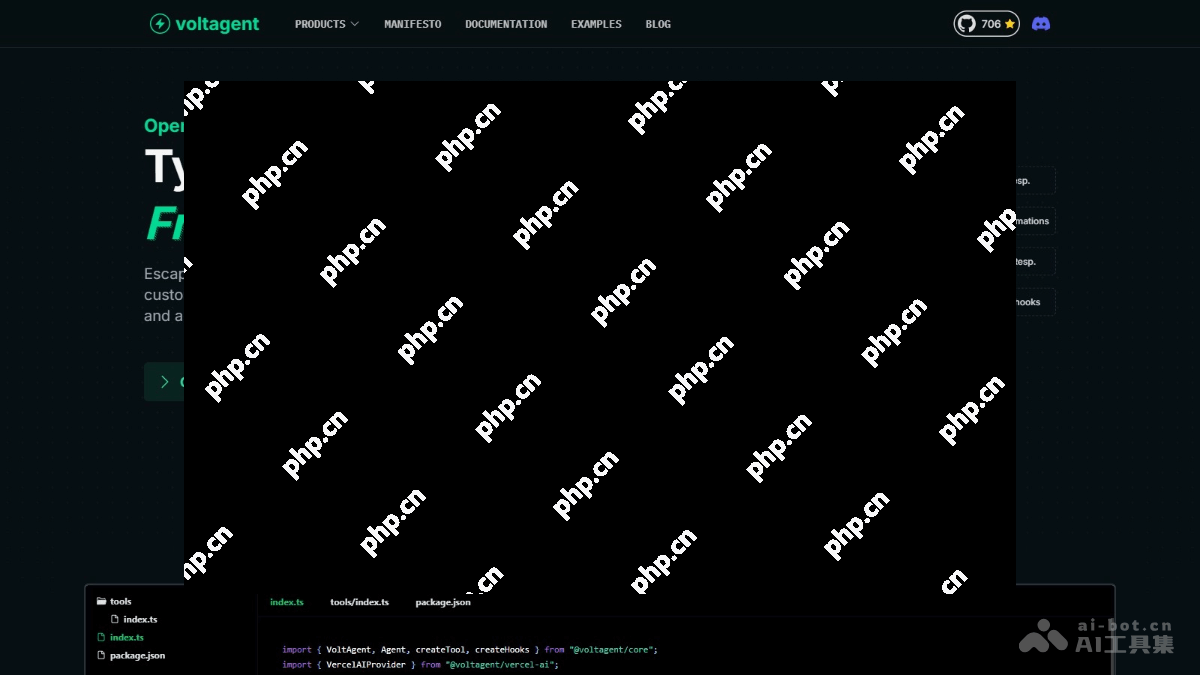 VoltAgent— 开源的AI Agent构建和编排框架
