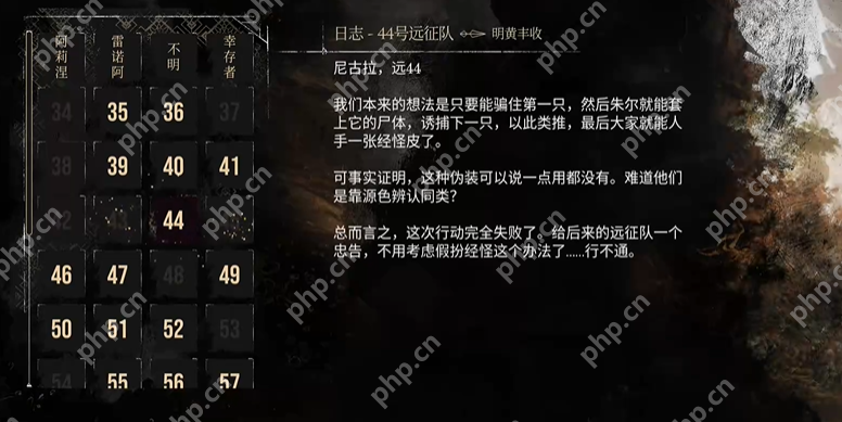 光与影33号远征队全日志收集 44号远征队日志位置插图3 光与影33号远征队全日志收集 44号远征队日志位置