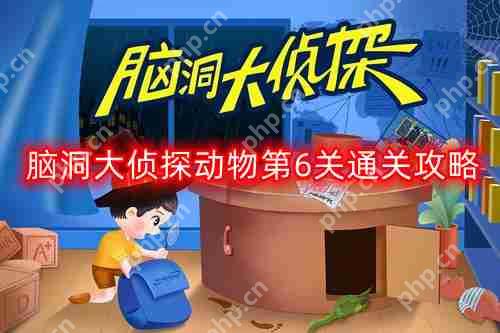 脑洞大侦探动物第6关怎么过-动物第6关通关攻略