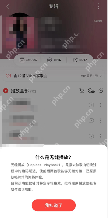 网易云音乐无缝播放怎么设置