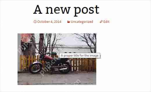 如何在 WordPress 导航菜单中添加标题属性