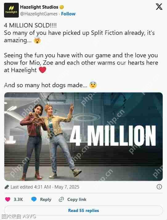 《双影奇境》销量现已突破400万份