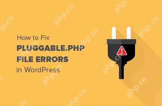 如何修复 WordPress 中的 Pluggable.php 文件错误