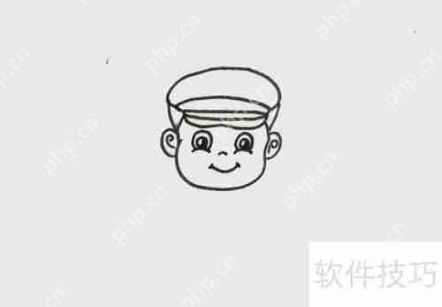 简笔画教程：特警怎么画