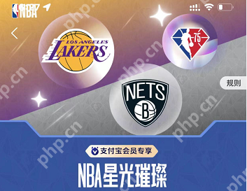 支付宝NBA星光璀璨限定皮肤怎么获得