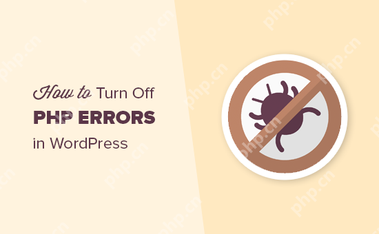 如何关闭 WordPress 中的 PHP 错误插图 如何关闭 WordPress 中的 PHP 错误