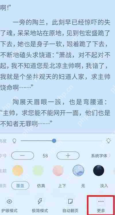 书旗小说怎么开启音量键翻页功能