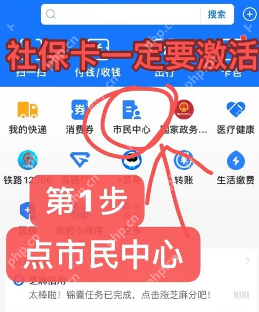 支付宝怎么查看社保激活状态 支付宝社保激活状态查看教程一览