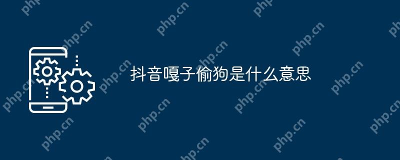 抖音嘎子偷狗是什么意思