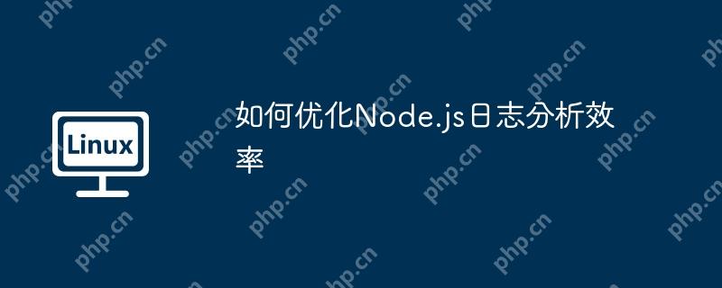 如何优化Node.js日志分析效率