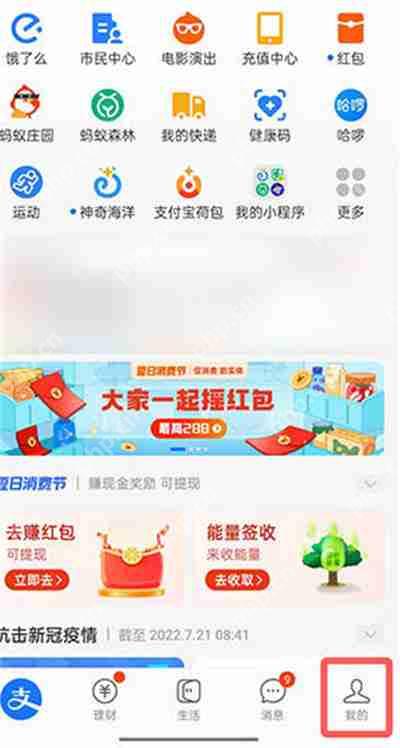 支付宝刷脸功能在哪里开通