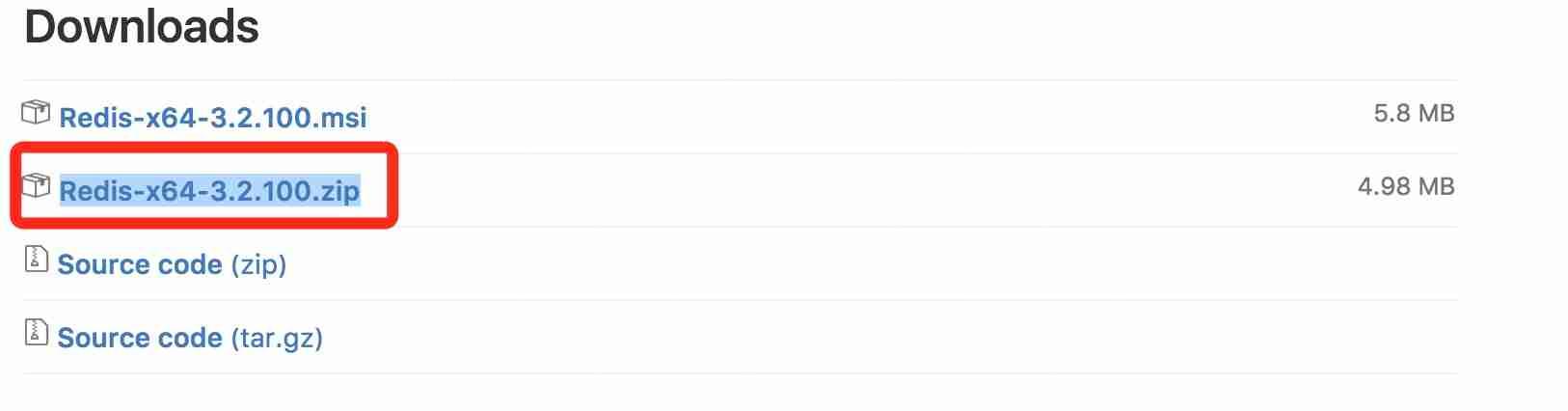 Window 下安装 Redis