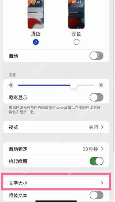 iPhone13怎么调整手机的字体大小