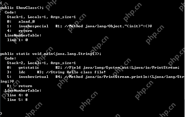javap查看class文件插图1 javap查看class文件