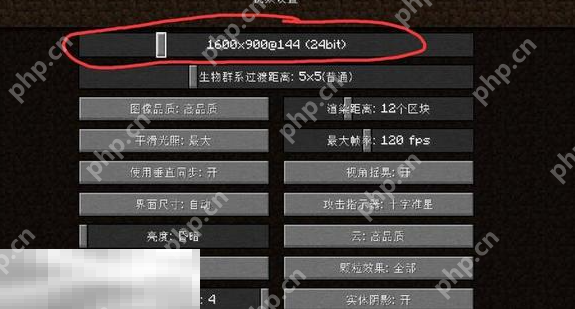 我的世界怎么调整分辨率 画面大小调整方法分享