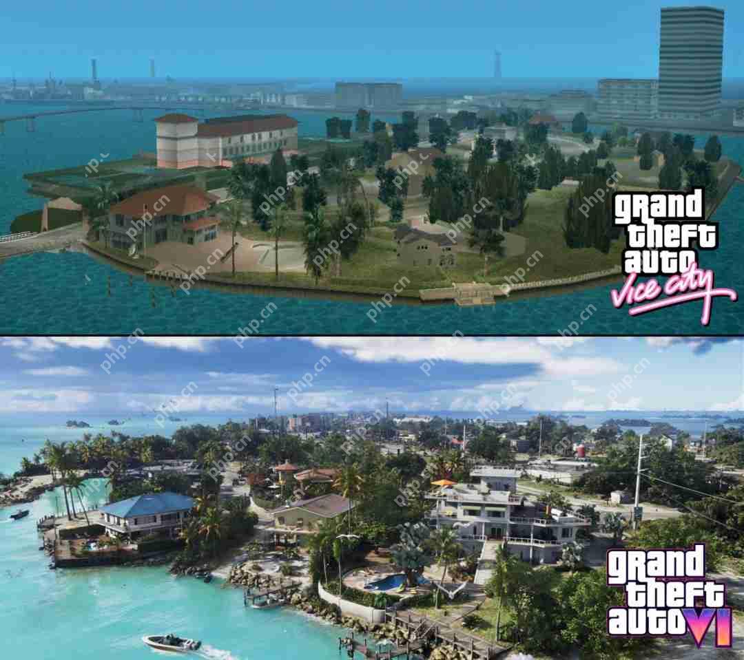 大变样!《GTA:罪恶都市》和《GTA6》画面对比插图 大变样!《GTA:罪恶都市》和《GTA6》画面对比