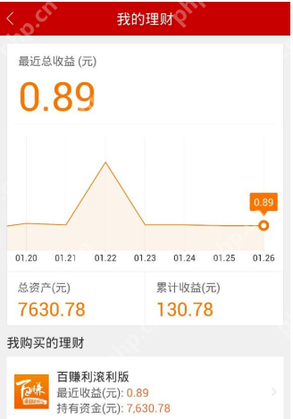 如何通过百度理财APP赚钱？通过百度理财赚钱的方法说明