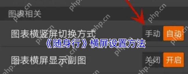 随身行如何横屏k线 随身行横屏设置方法