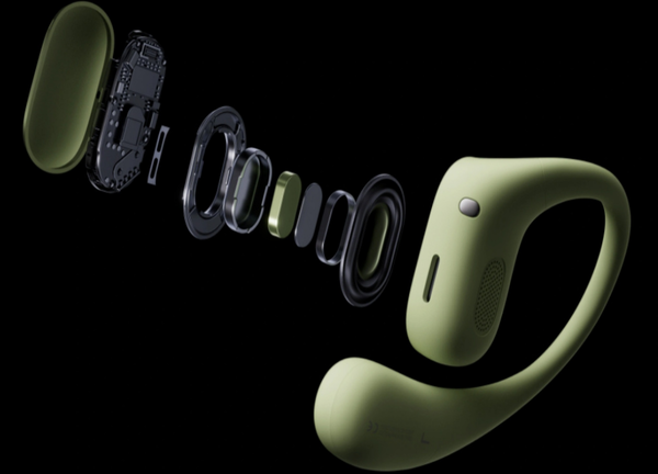 华为首款开放式耳挂本月发布 续航可达28小时