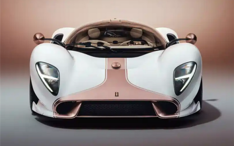 将奢华展现的淋漓尽致！De Tomaso P72超跑官图发布：海外售价585万元