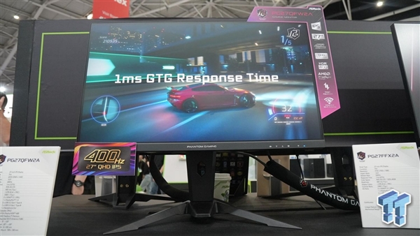 华擎推出一款独特QHD显示器:行业首次27寸2K 400Hz!插图1 华擎推出一款独特QHD显示器:行业首次27寸2K 400Hz!