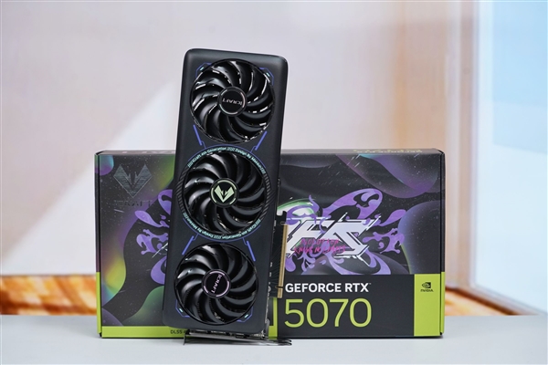 第四代电竞之心！铭瑄RTX 5070 iCraft OC 12G图赏