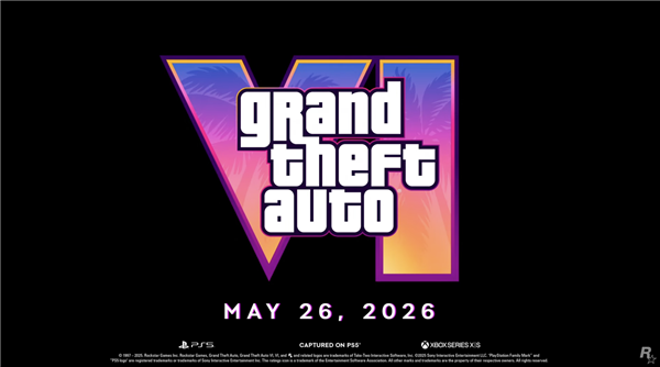 2026年5月26日发售！《GTA6》第二支预告片发布