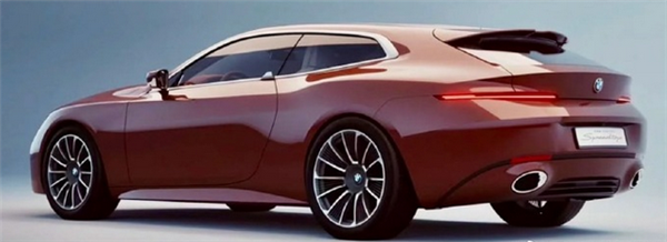售价超过400万的双门猎装轿跑！宝马Speedtop概念车官图发布
