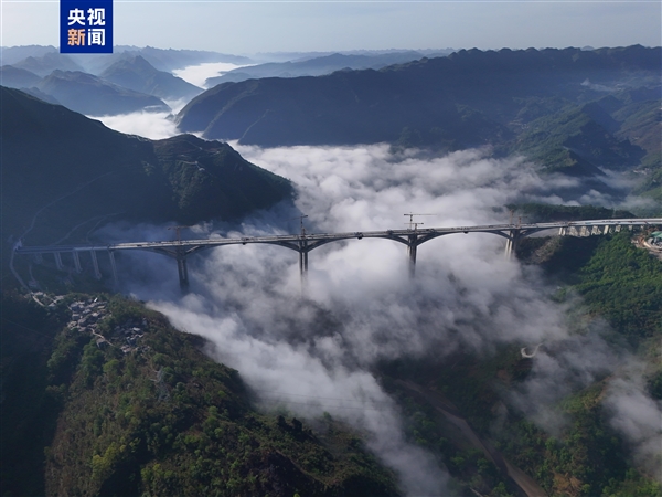 刷新多个世界纪录！贵州纳晴高速六枝特大桥今日合龙