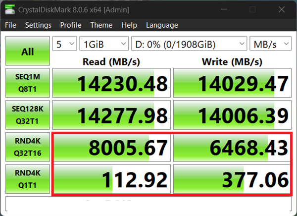 差了2GB/s!Intel酷睿Ultra 200S搭配Z890跑不满PCIe5.0 SSD插图3 差了2GB/s!Intel酷睿Ultra 200S搭配Z890跑不满PCIe5.0 SSD