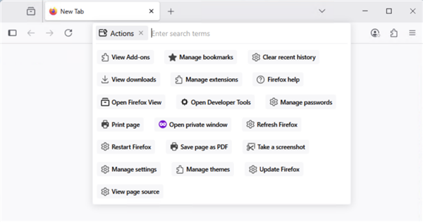 浏览器新玩法！Firefox 138地址栏升级：直接变身命令中心