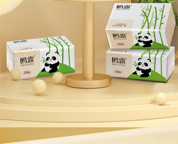 0.96元/包：中石化出品90抽3层抽纸大促（原生竹浆）