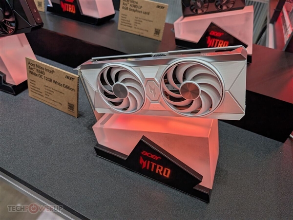 宏碁推出白色锐炫B580 Nitro：竟然还有半高锐炫A380