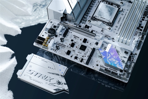 RO姬壁纸创作大赛开启 华硕B850小吹雪全家桶等你拿