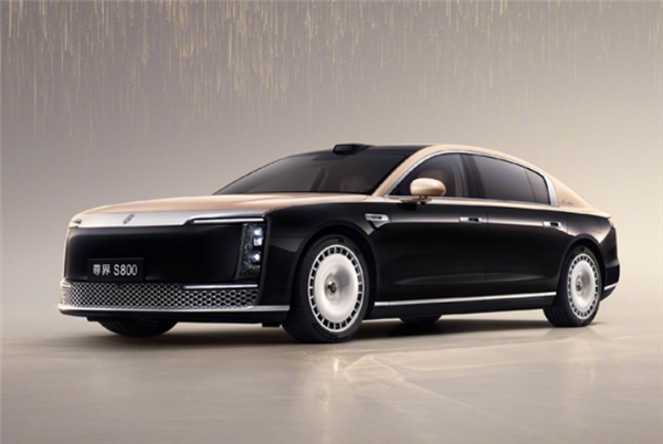 能与劳斯莱斯比高低！尊界S800纯白实车曝光：本周上市