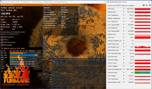 影驰RTX 5060魔刃上手：磁吸RGB光效的50系甜点卡