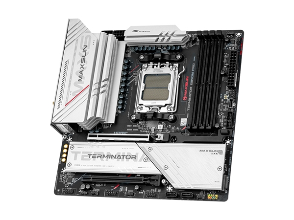 AMD平台新选择！铭瑄终结者B850M PRO WIFI上线：升级至12+2+1相供电
