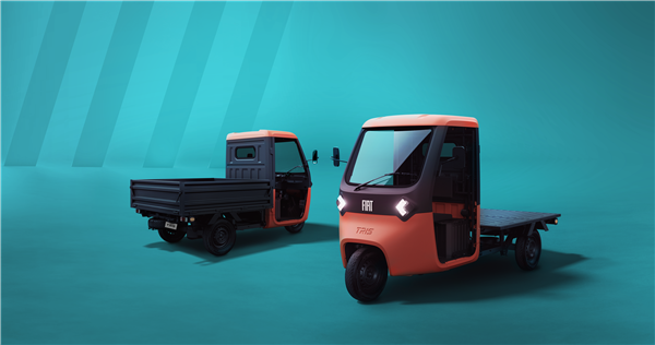 要和中国竞争吗 菲亚特推出高端纯电三蹦子：续航90公里