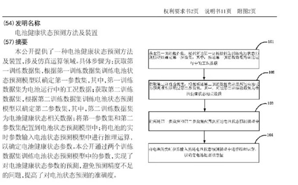 小米汽车公布电池健康状态监测专利：精准发力规避预测精度短板