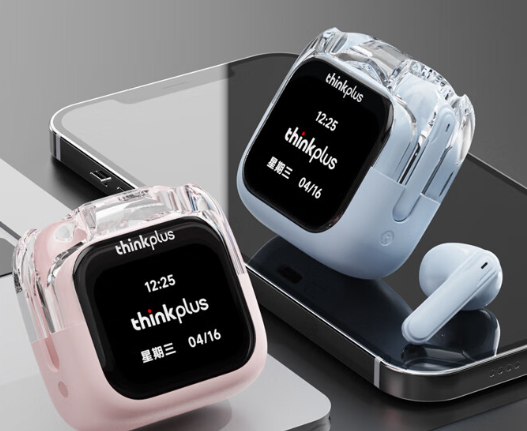 159元 联想推出thinkplus小彩盒智能触屏蓝牙耳机：可更换壁纸