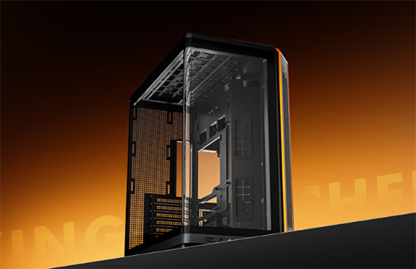 爱国者星璨辰机箱上市：左右分仓海景房首发599元