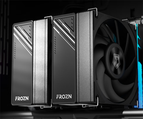 酷凛霜格620风冷散热器首发149元：六热管双塔双风扇