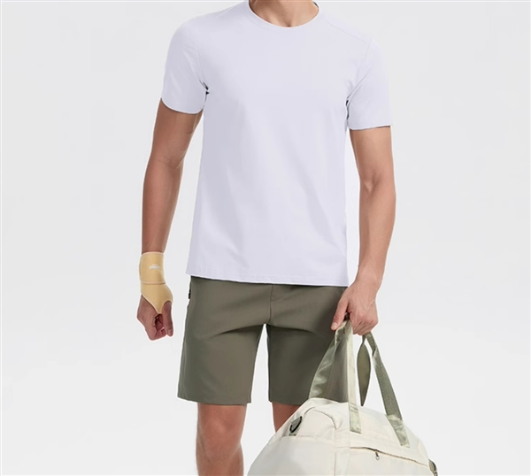 科技凉感 透气速干：路森运动T恤/短裤29.9元发车