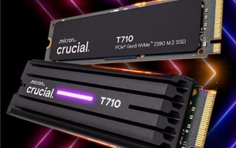 英睿达宣布PCIe 5.0 SSD T710：读取高达14.9GB/s 其他弱点