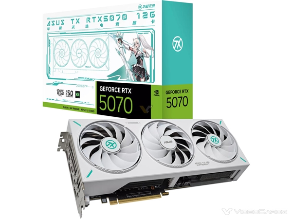 华硕发布五款中国专享版RTX 5060Ti/5070:初音未来 三白二黑插图3 华硕发布五款中国专享版RTX 5060Ti/5070:初音未来 三白二黑