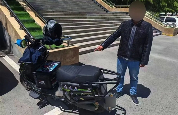 外卖小哥送餐没拔钥匙 4千多元电动车被偷 第二天就找回