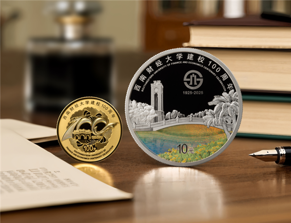 西南财经大学建校100周年金银纪念币来了：最多30000枚