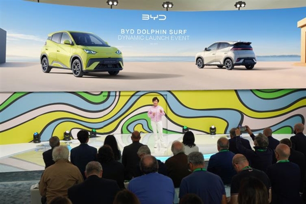 比亚迪杀入欧洲人最爱车型 海鸥在15个国家上市