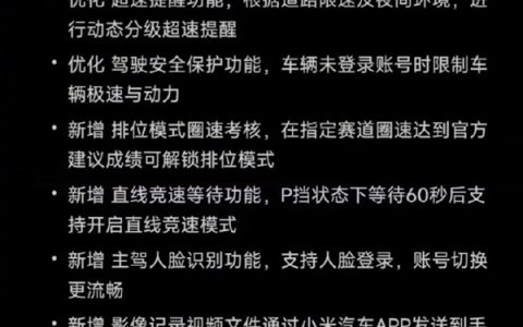 别借题发挥了！SU7 Ultra限制1500匹马力 多位车主证实OTA取消：小米回应