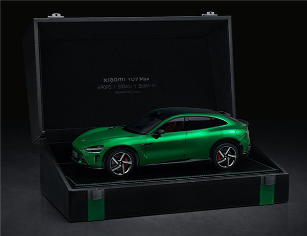 599元起 小米YU7合金车模发布：1:18比例 四轮避震超还原